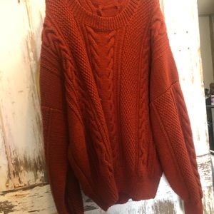 VINTAGE CABLEKNIT SWEATER